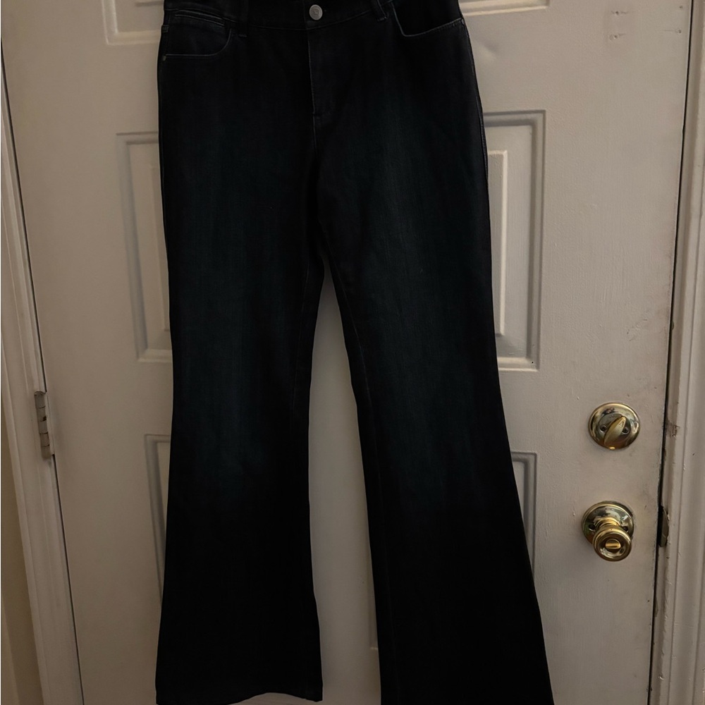 Lafayette 148 New York Blue Flare Jeans
